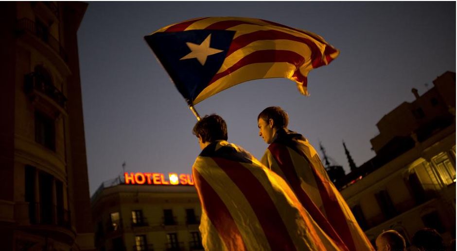 Сторонники независимости Каталонии