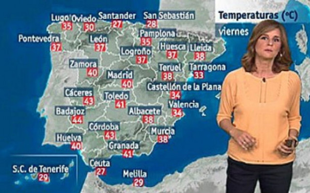 Погода в Испании