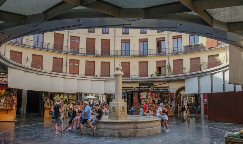 plaza-redonda круглая площадь Валенсия